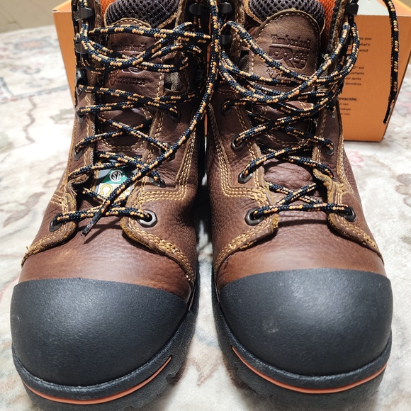 Timberland pro 6"safety toe waterproof work boot shoe wide - Picture 3 of 5